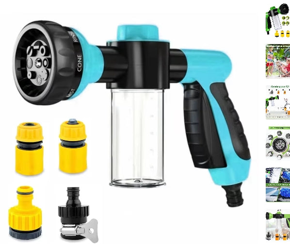 AquaPaws Pro 8-in-1 Pet Shower Tool